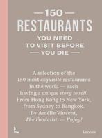 150 restaurants you need to visit before you die / 150, Boeken, Verzenden, Zo goed als nieuw, Amélie Vincent