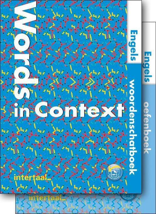 Words in Context with exercises woordenschat + oefenboek + o, Livres, Livres scolaires, Envoi