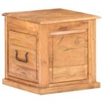 vidaXL Kist 40x40x40 cm massief acaciahout, Verzenden, Nieuw