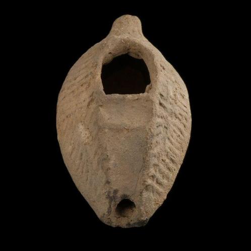 Romain tardif / protobyzantine Poterie Lampe à huile, Antiek en Kunst, Antiek | Overige Antiek