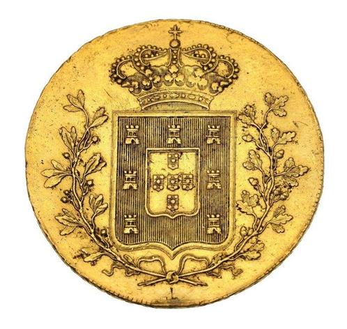 Portugal. D. Maria II (1834-1853). Peça (7.500 Réis) 1835 -, Postzegels en Munten, Munten | Europa | Niet-Euromunten