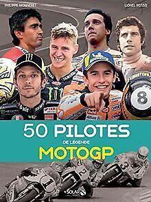 50 pilotes de légende en MotoGP  Monneret, Philippe  Book, Livres, Livres Autre, Envoi