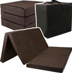 Opvouwbaar 2 persoons matras - Wasbare hoes - 195cm x 120..., Ophalen of Verzenden, Nieuw