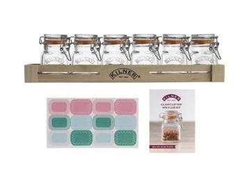 Veiling - Kilner kruidenrek 35.5x9x10cm