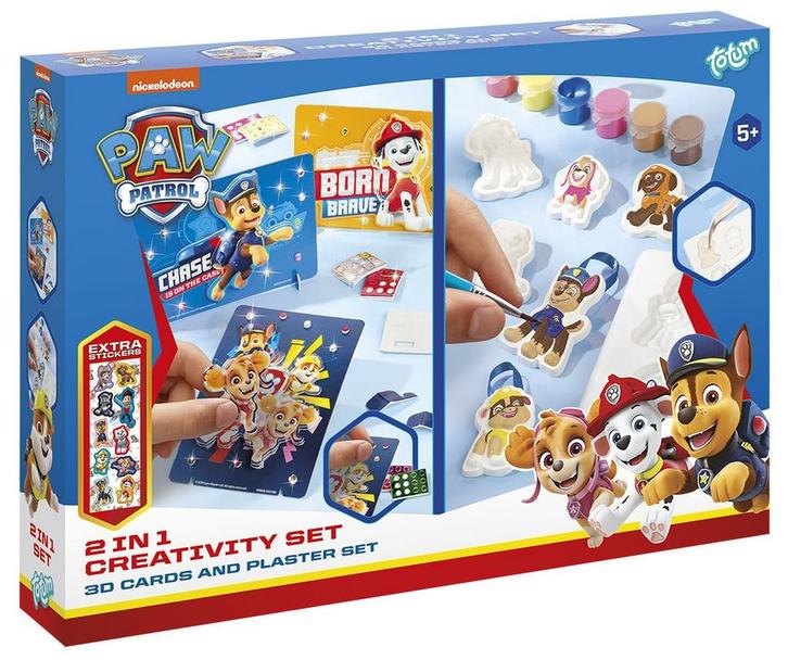 Paw Patrol 2 In 1 Knutselset, Hobby en Vrije tijd, Feestartikelen, Nieuw, Verzenden