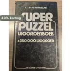 Super puzzelwoordenboek 9789026922251 Baas Harmelink, Verzenden, Gelezen, Baas Harmelink