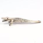 NO RESERVE - Rookpijp Alligator - Pipe - Argent
