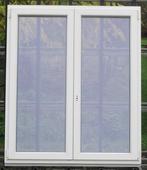 pvc raam , chassis , venster 138 x 163 creme ral 9001, Nieuw, Kunststof, Raamkozijn, 150 tot 225 cm