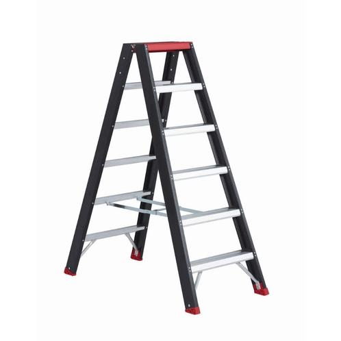 Altrex dubbele trapladder Taurus 2×6 treden, Doe-het-zelf en Bouw, Ladders en Trappen, Trap, Nieuw, Minder dan 2 meter, Ophalen of Verzenden