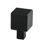 Meubelknop Jolie One 23 mm zwart, Doe-het-zelf en Bouw, Nieuw, Overige materialen, Klink of Kruk