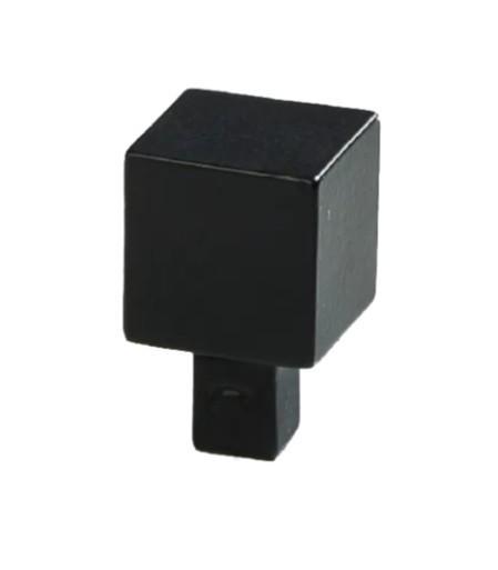 Meubelknop Jolie One 23 mm zwart, Doe-het-zelf en Bouw, Hang- en Sluitwerk, Klink of Kruk, Nieuw, Overige materialen