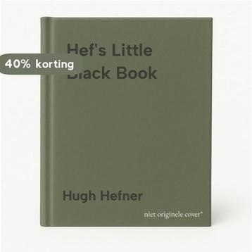 Hefs Little Black Book 9780060585389 Hugh Hefner, Verzenden, Hugh Hefner