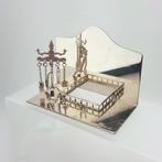 Miniatuur figuur - Miniatuur openhaard met haardstel voor, Antiek en Kunst