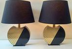 Le Dauphin - Lampe de table - Croissy - Laiton, Résine,