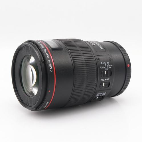 Canon EF 100mm F/2.8L USM IS Macro occasion, Audio, Tv en Foto, Foto | Lenzen en Objectieven, Zo goed als nieuw, Verzenden