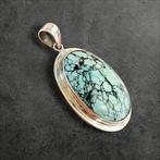 Zeldzame varisciet. Hanger van 925 zilver. Onbehandeld