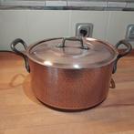 Kookpan - Vertind rood koper - Martelé (1970-1980)