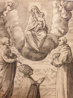 Jacques Callot (1592-1635) - Boniface VIII with Saints