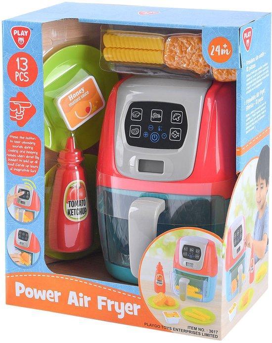 Play Airfryer speelgoedset - interactieve keuken speelset..., Kinderen en Baby's, Speelgoed | Overig, Nieuw, Verzenden
