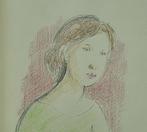 Domenico Purificato (1915-1984) - Giovinetta, Antiek en Kunst