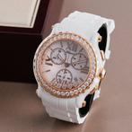 Chopard - Happy Sport Chronograph Floating Diamond 18k Rose, Nieuw
