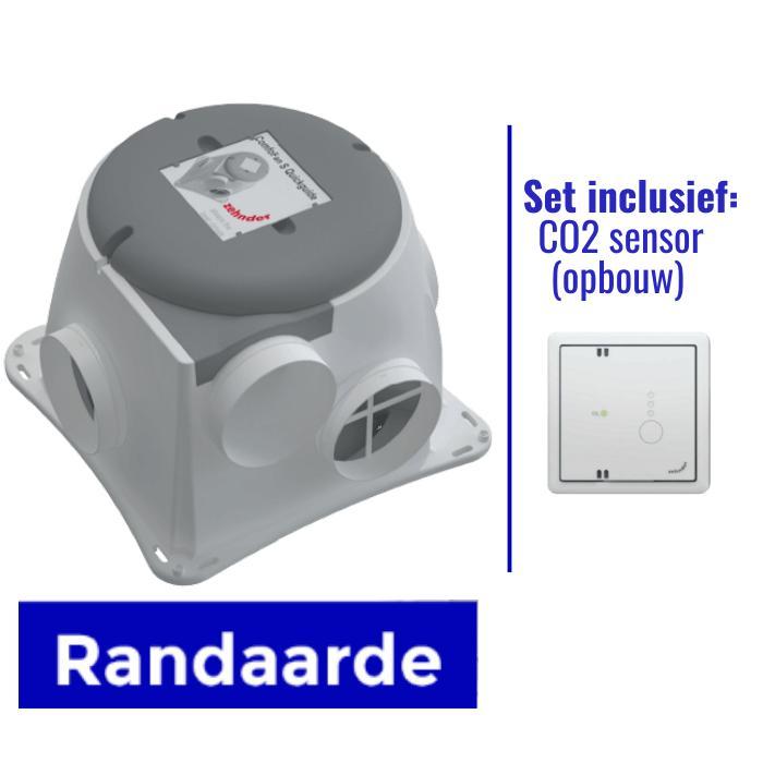Zehnder Woonhuisventilator Comfofan Silent + CO2 sensor, Elektronische apparatuur, Ventilatoren, Nieuw, Verzenden