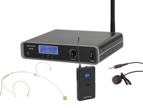 QTX VL1 1 Kanaals Draadloos Lavelier Systeem VHF 174.5 MHz, Musique & Instruments, Microphones