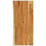 vidaXL Wastafelblad 140x52x3,8 cm massief acaciahout, Doe-het-zelf en Bouw, Verzenden, Nieuw