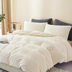 Beddengoed - Dekbedovertrek - 220 x 240 - Beige - Freyamy Pl, Huis en Inrichting, Verzenden, Nieuw