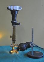 Microscope - Antique  monoculaire microscoop - 1910-1920 -