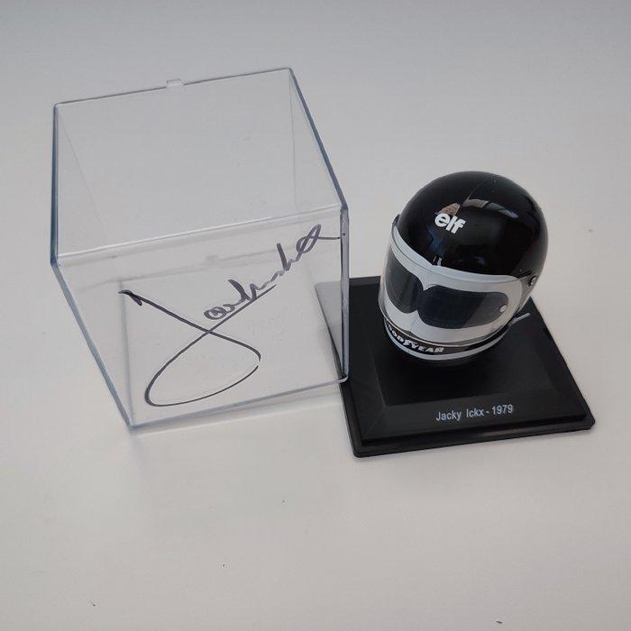 Ligier - Jacky Ickx - 1979 - Schaal 1/5 helm, Verzamelen, Automerken, Motoren en Formule 1