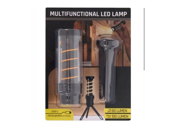 Veiling - 2x Set van 2 Multifunctionele LED Lampen – Oplaa, Huis en Inrichting, Lampen | Vloerlampen, Nieuw