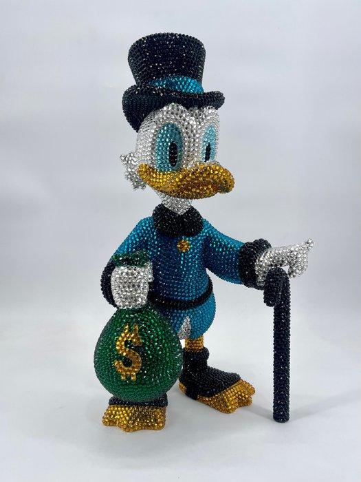 Okyes (1987) - Scrooge Mcduck Money Bag Blue Edition, Antiek en Kunst, Kunst | Designobjecten