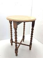 Bijzettafel - Hout - 57 cm Bobbin, Antiek en Kunst