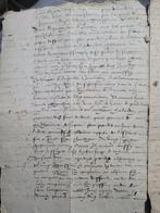 Divers - Très rare dossier judiciaire de lancien régime. -