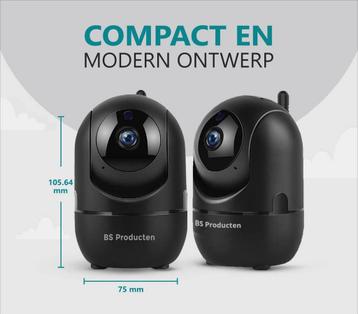 Babyfoon met Camera en App - WiFi - FULL HD - Baby Monitor -