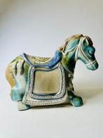 Ornement décoratif - Figurine de cheval en céramique laqué
