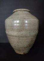 Pot - Aardewerk - Celadon vaas, Antiek en Kunst
