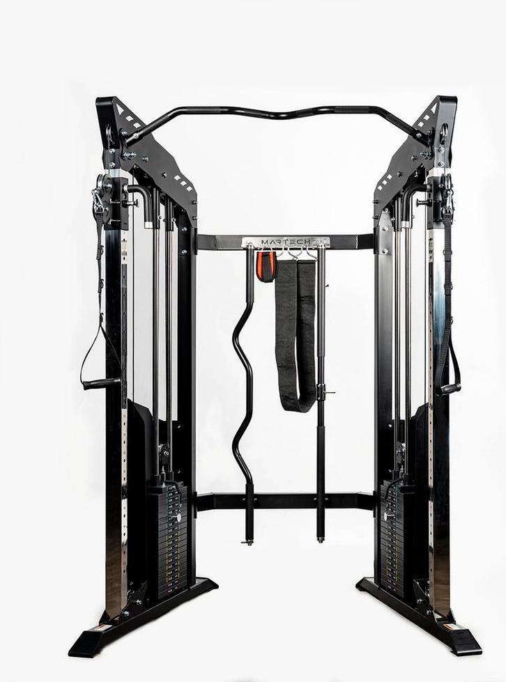 Martech FT90 cable station 2 x 90KG // functional trainer, Sport en Fitness, Fitnessapparatuur, Nieuw, Verzenden