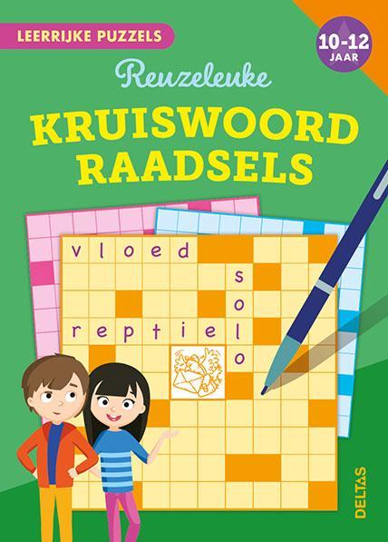 Leerrijke puzzels 0 -  Reuzeleuke kruiswoordraadsels 10-12, Livres, Livres pour enfants | Jeunesse | 10 à 12 ans, Envoi