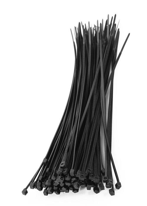Set van 300 tie wraps (kabelbinders) (zwart), Bricolage & Construction, Outillage | Autres Machines, Envoi