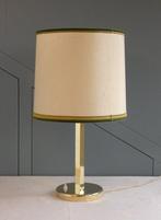 Hillebrand - Lampe de table - Coton, Laiton, Antiquités & Art