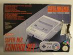Nintendo - SNES Small Box Grey version + rare poster -
