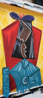 F Green - Femme Mystère 2 (XL), Antiek en Kunst, Kunst | Schilderijen | Modern
