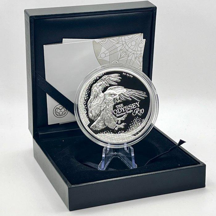 Zuid-Afrika. 5 Rand 2025 – Bateleur Eagle – 2 oz Silver .999, Postzegels en Munten, Munten | Europa | Niet-Euromunten