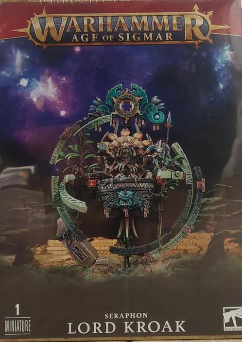 Seraphon Lord Kroak (Warhammer Age of Sigmar nieuw), Hobby en Vrije tijd, Wargaming, Ophalen of Verzenden