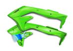 Cycra Powerflow Radiator Kappen Groen Kawasaki KX 450F 2016-, Motoren, Verzenden, Nieuw