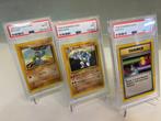 Pokémon - 3 Graded card - PSA 9 - WOTC, Hobby en Vrije tijd, Verzamelkaartspellen | Pokémon, Nieuw