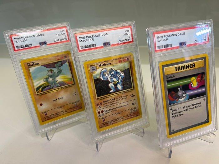 Pokémon - 3 Graded card - PSA 9 - WOTC, Hobby en Vrije tijd, Verzamelkaartspellen | Pokémon