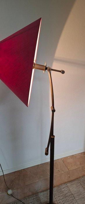 Massive - Swingarm vloerlamp - Koper, Messing - Zonder kap, Antiek en Kunst, Curiosa en Brocante